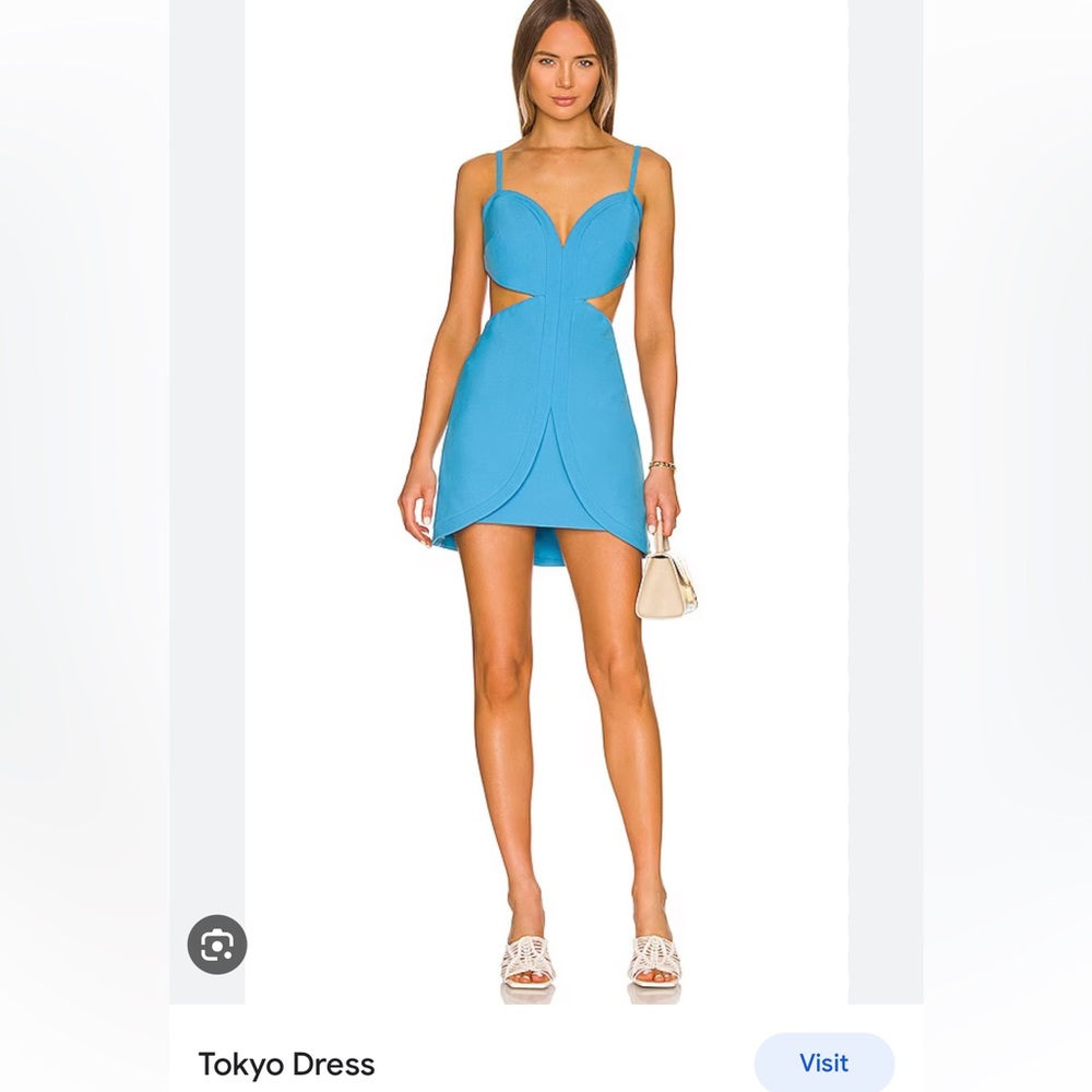 Alexis Tokyo Dress in Electric size XS